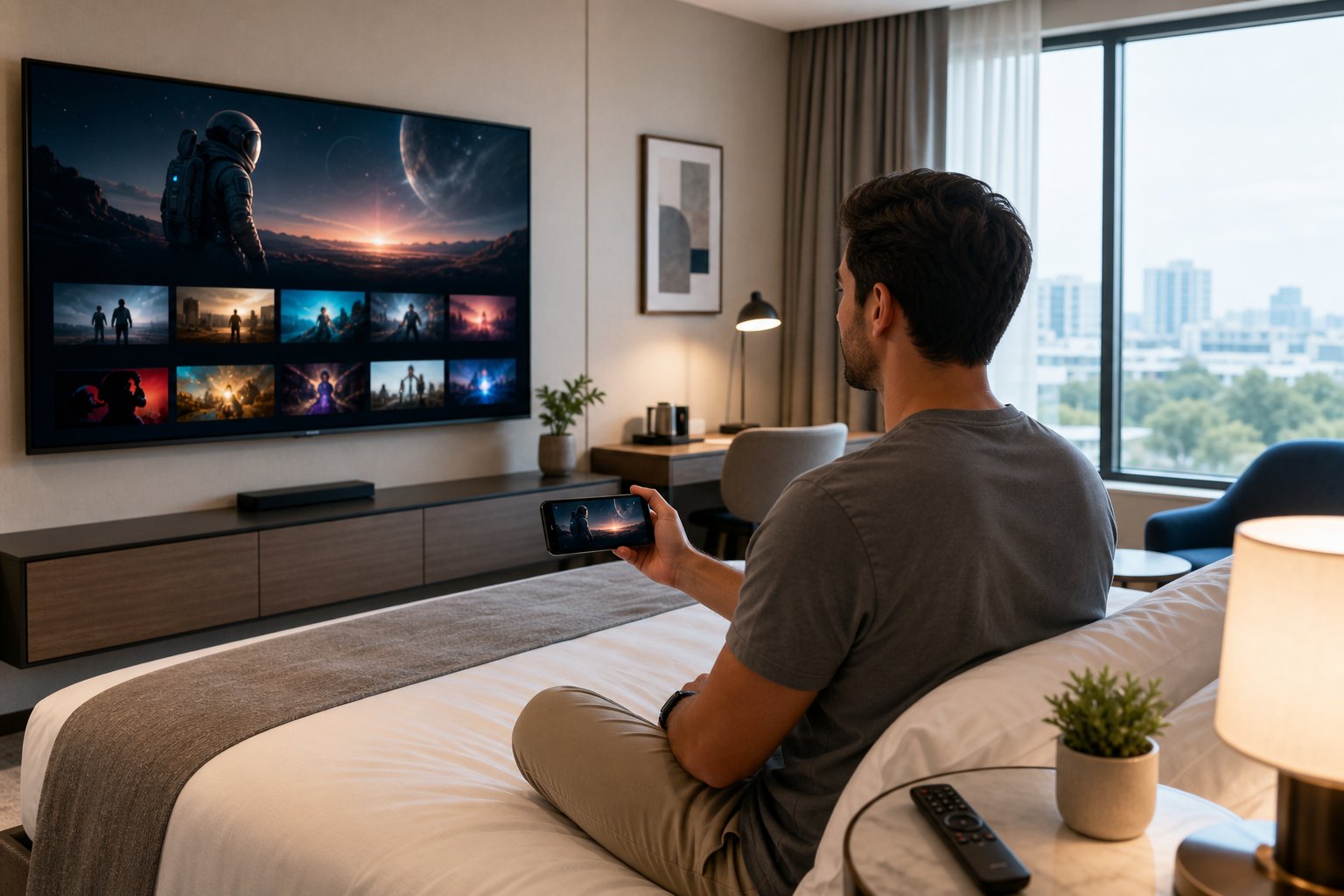 streamin on hotel tv - featured image