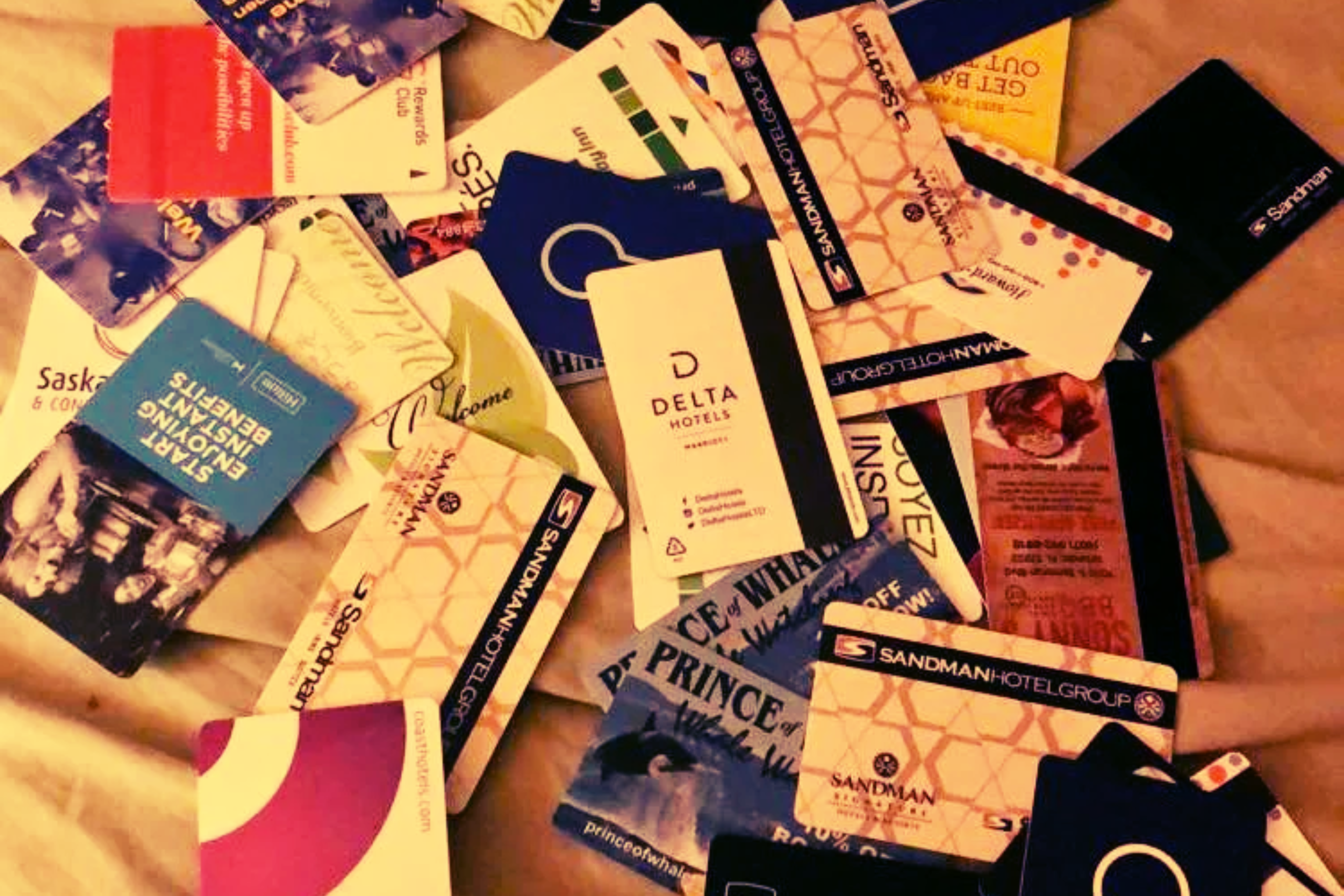 old hotel key cards - featured image